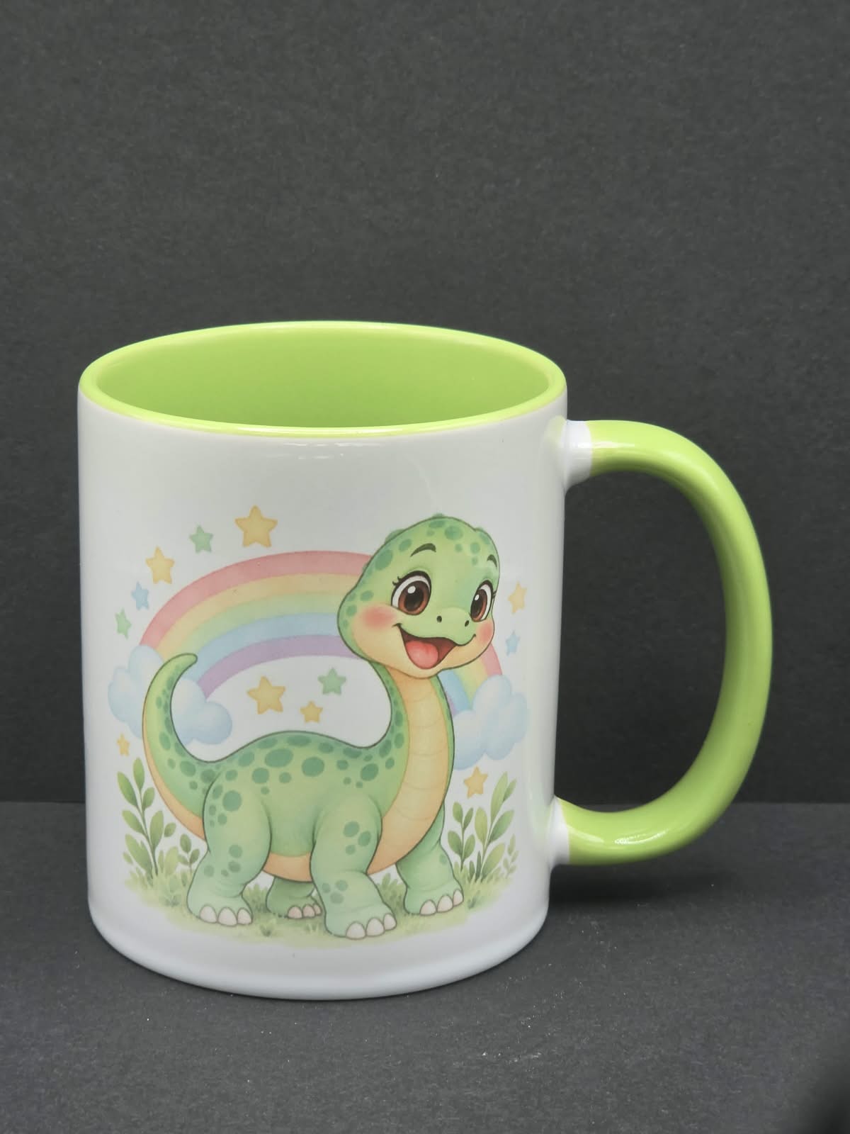 Personalisiertes Kinderhäferl mit Dinosaurier